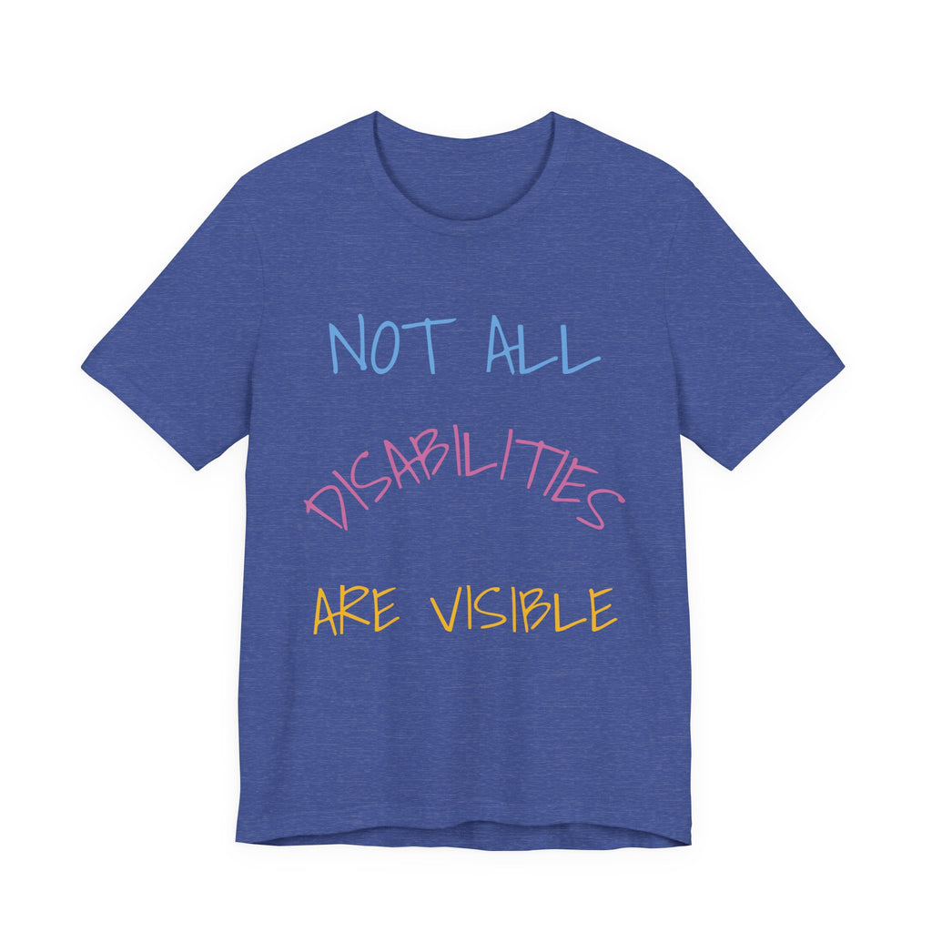 Copy of CDK13 Genetic Mutation Support T-Shirt — "Not All Disabilities Are Visible" Awareness Tee