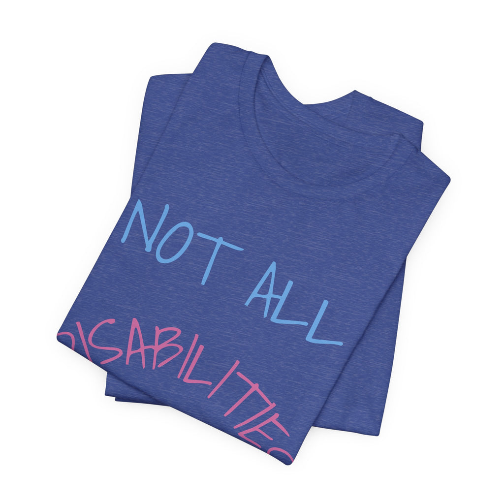 Copy of CDK13 Genetic Mutation Support T-Shirt — "Not All Disabilities Are Visible" Awareness Tee